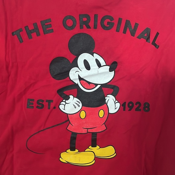 Red Mickey Mouse T-Shirt - Picture 5 of 5